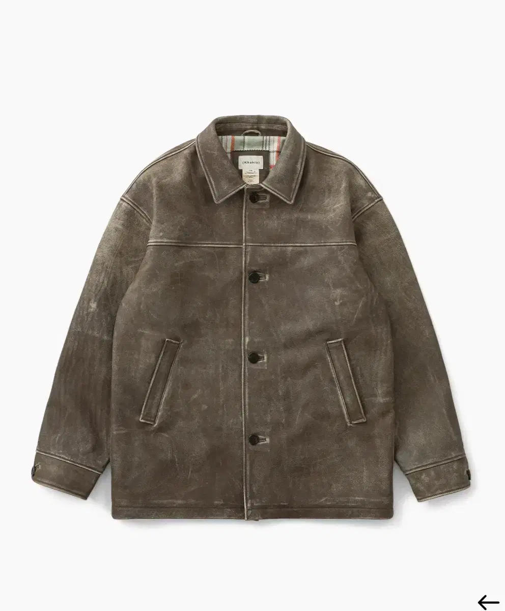 L)カーキスレザージャケットKhakis owens leather jacket